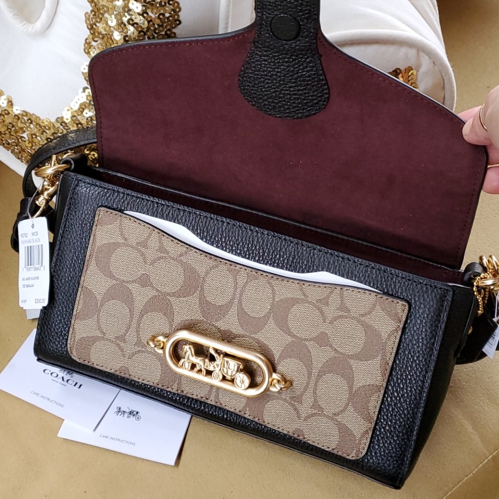 DO NOT BUY ⛔SOLD ELSEWHERE ⛔ COACH Small Jade Shoulder Bag - Picture 14 of 15
